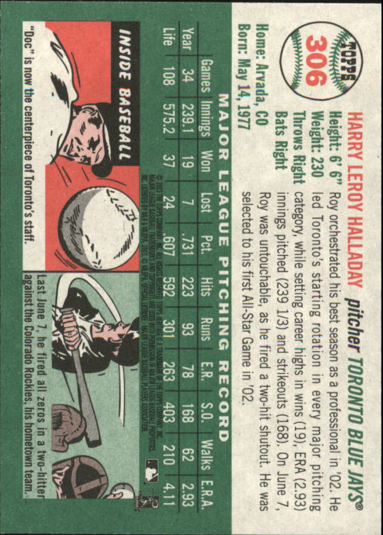 2003 Topps Heritage Baseball Part 2 - Picture 105 of 286