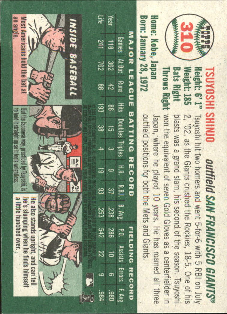 2003 Topps Heritage Baseball Part 2 - Picture 113 of 286