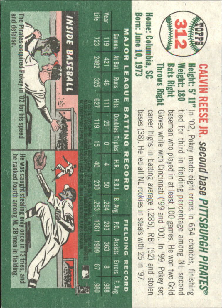 2003 Topps Heritage Baseball Part 2 - Picture 117 of 286