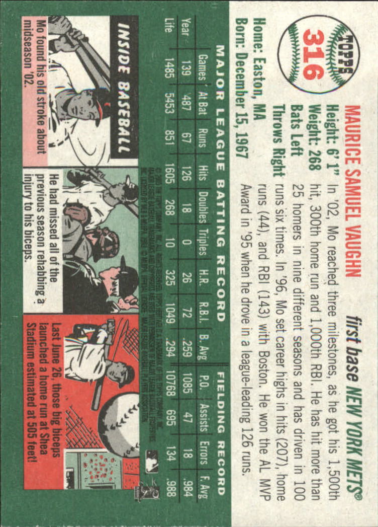2003 Topps Heritage Baseball Part 2 - Picture 125 of 286
