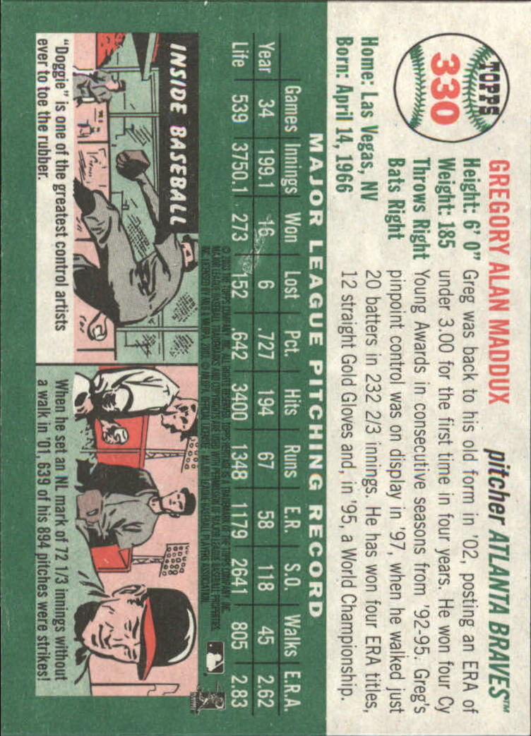 2003 Topps Heritage Baseball Part 2 - Picture 153 of 286