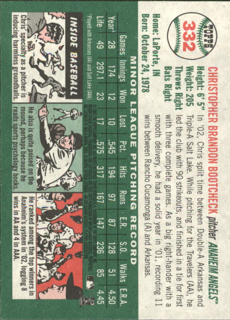 2003 Topps Heritage Baseball Part 2 - Picture 157 of 286