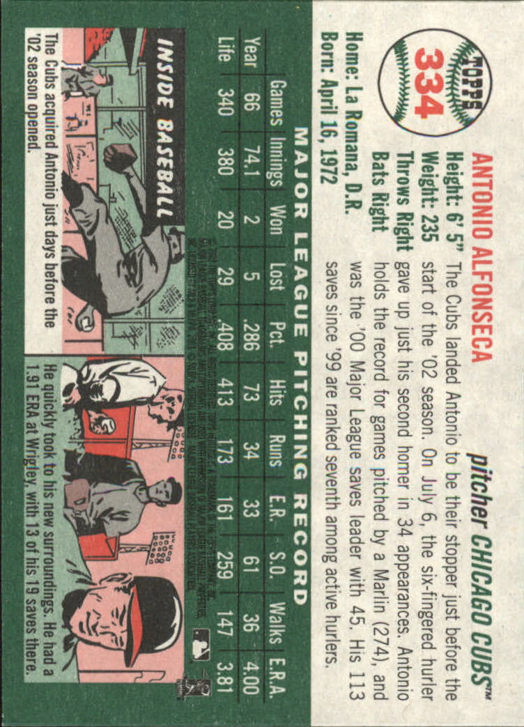 2003 Topps Heritage Baseball Part 2 - Picture 161 of 286
