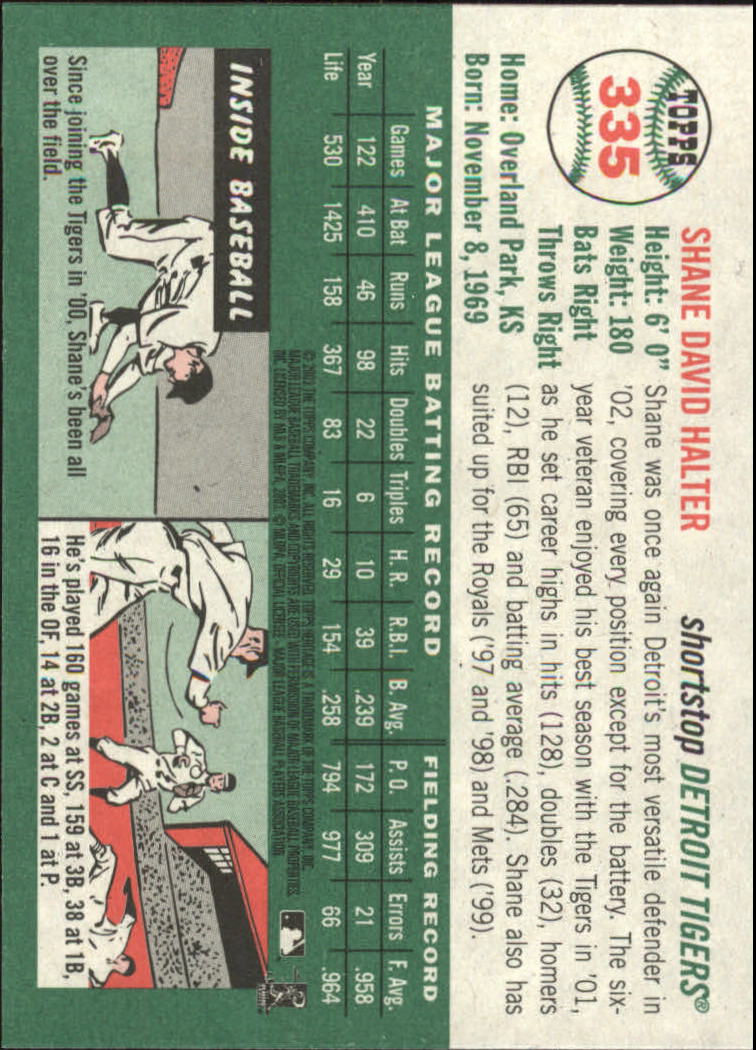 2003 Topps Heritage Baseball Part 2 - Picture 163 of 286