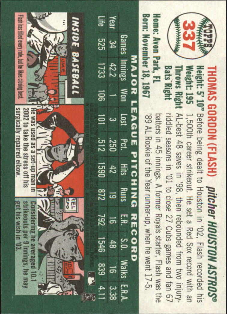 2003 Topps Heritage Baseball Part 2 - Picture 167 of 286