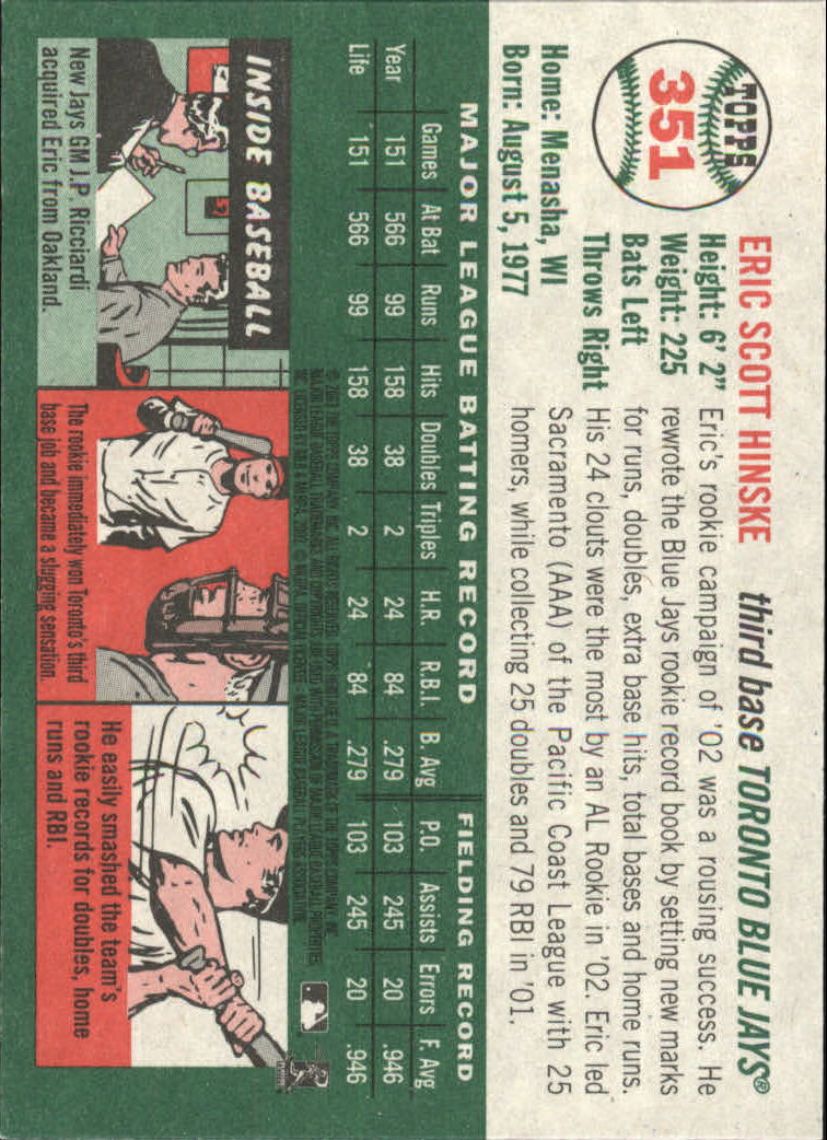 2003 Topps Heritage Baseball Part 2 - Picture 195 of 286