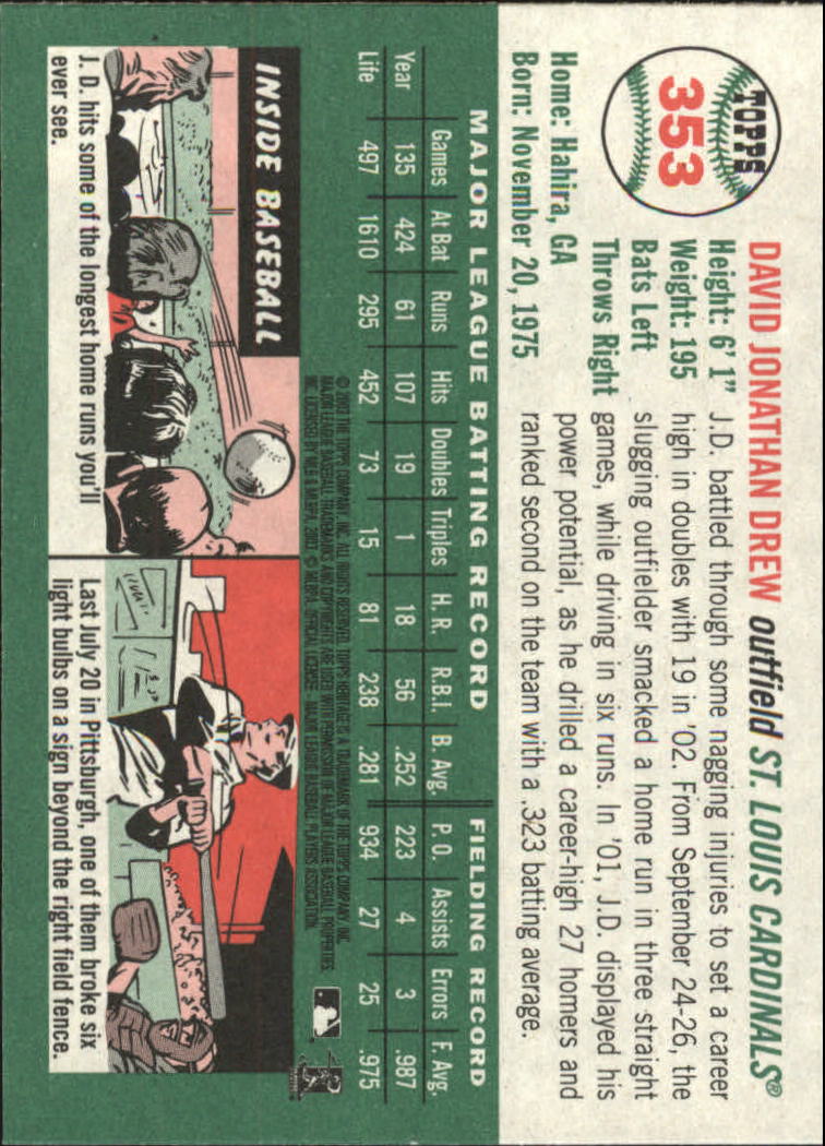 2003 Topps Heritage Baseball Part 2 - Picture 199 of 286