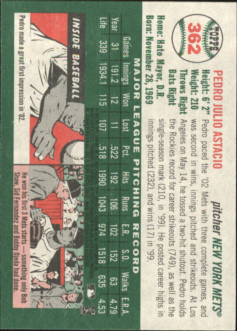 2003 Topps Heritage Baseball Part 2 - Picture 217 of 286