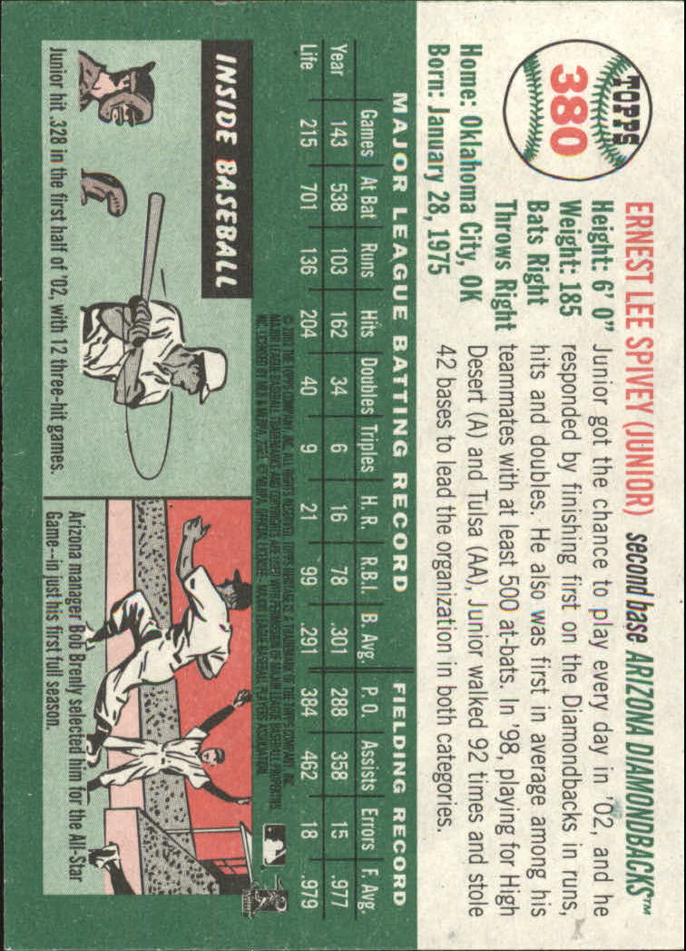 2003 Topps Heritage Baseball Part 2 - Picture 225 of 286