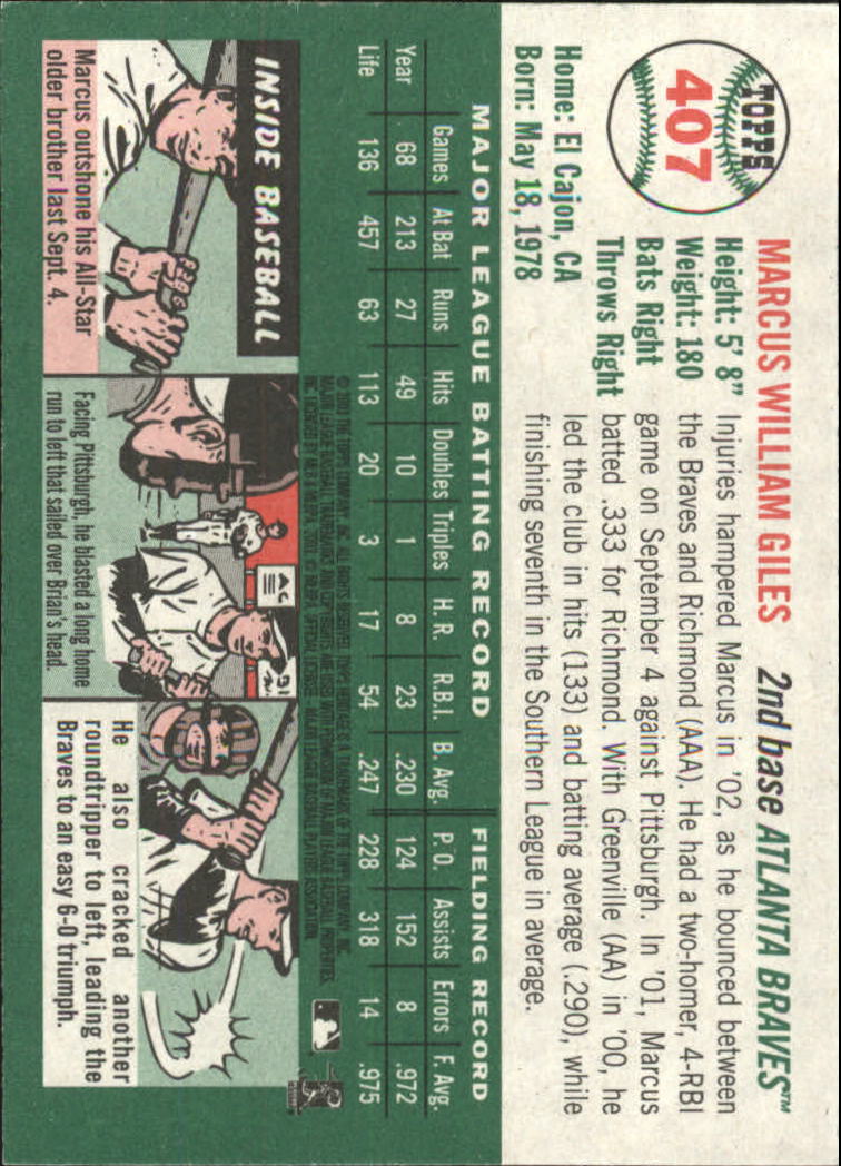 2003 Topps Heritage Baseball Part 2 - Picture 237 of 286