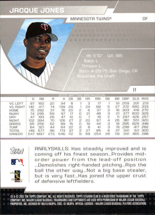 2003 Stadium Club Baseball - Picture 17 of 298