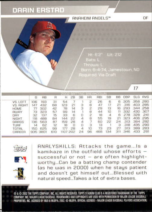 2003 Stadium Club Baseball - Picture 29 of 298