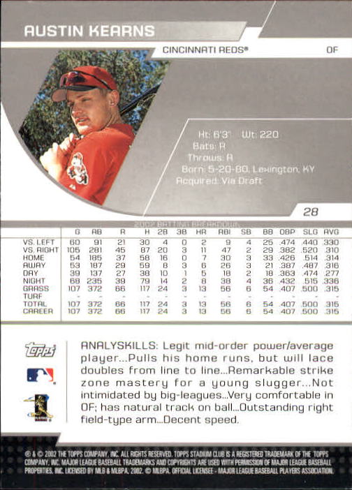2003 Stadium Club Baseball - Picture 51 of 298
