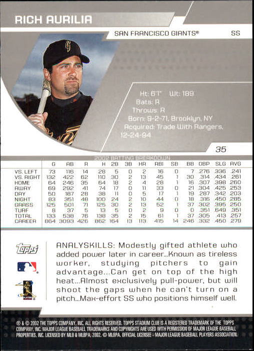 2003 Stadium Club Baseball - Picture 63 of 298