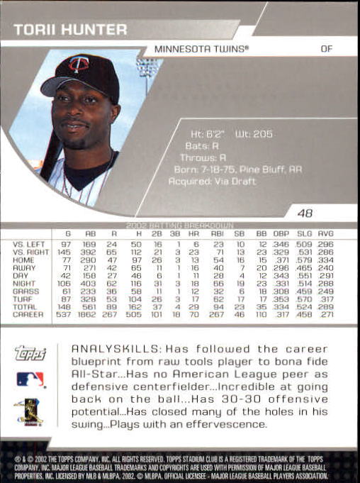 2003 Stadium Club Baseball - Picture 85 of 298