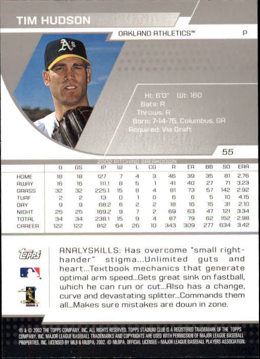 2003 Stadium Club Baseball - Picture 99 of 298