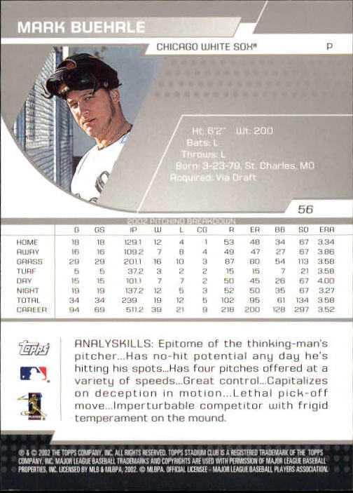 2003 Stadium Club Baseball - Picture 101 of 298