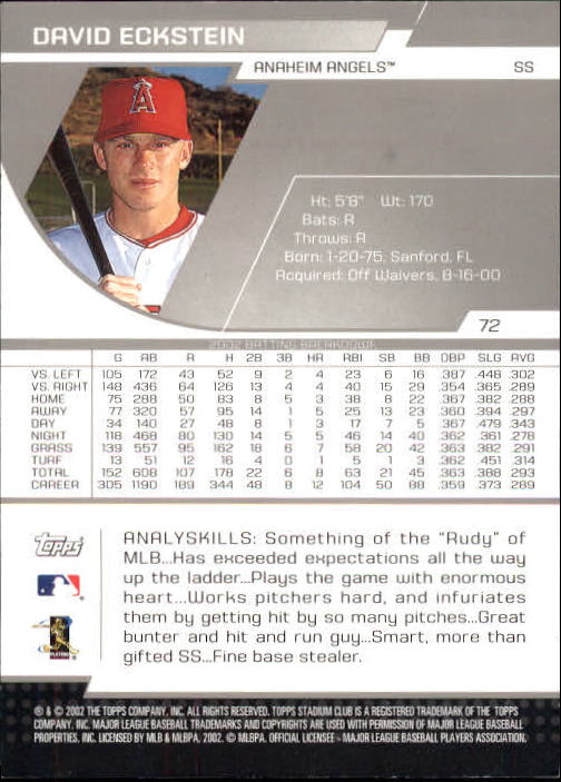 2003 Stadium Club Baseball - Picture 129 of 298