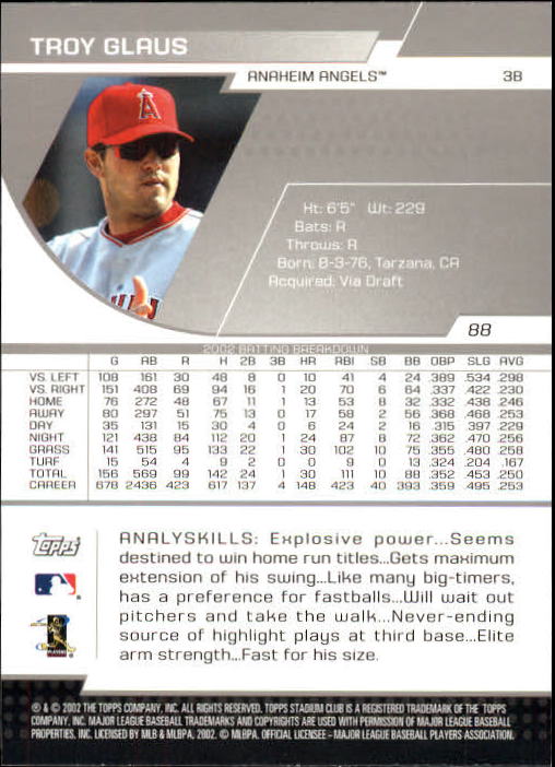 2003 Stadium Club Baseball - Picture 161 of 298