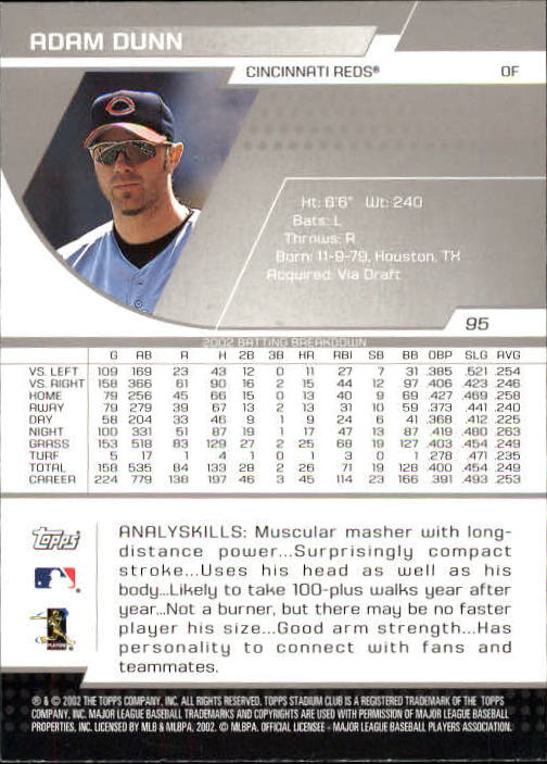 2003 Stadium Club Baseball - Picture 173 of 298