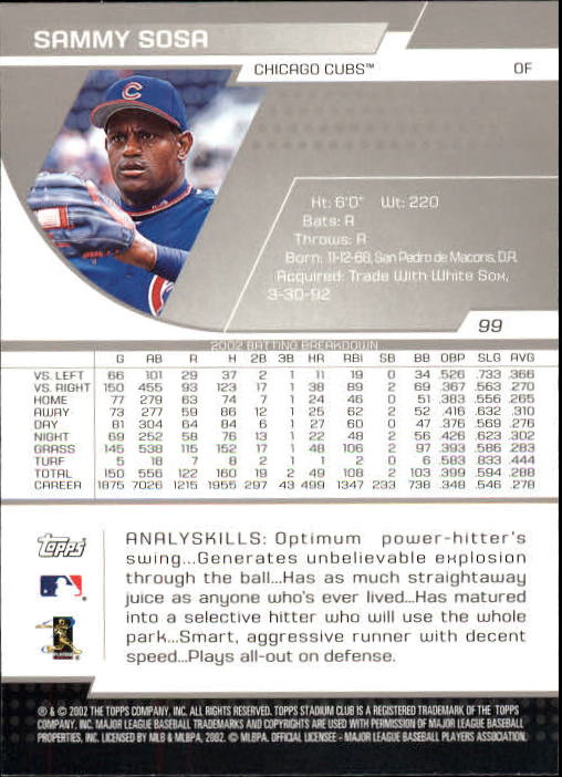 2003 Stadium Club Baseball - Picture 181 of 298