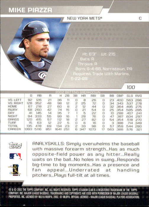 2003 Stadium Club Baseball - Picture 183 of 298