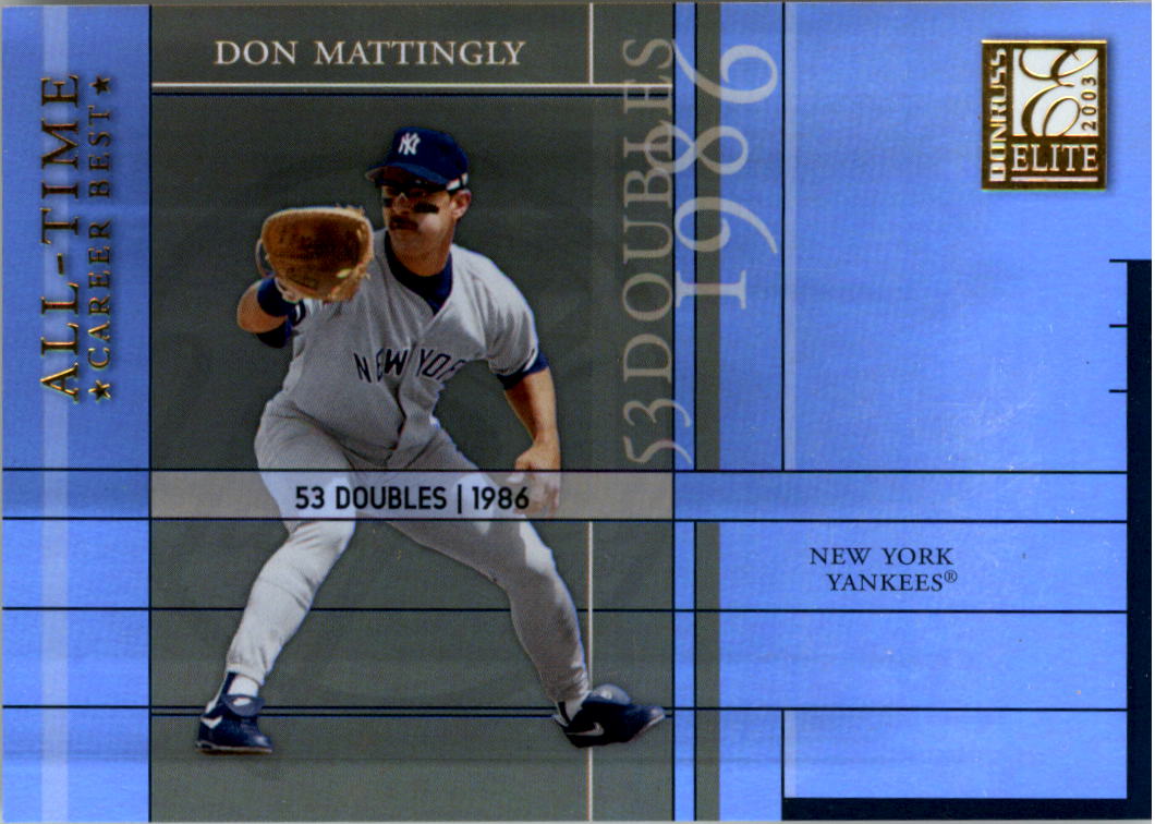 Carte Donruss Elite Baseball 2003 "Inserto e Parallelo" - Foto 2 di 23