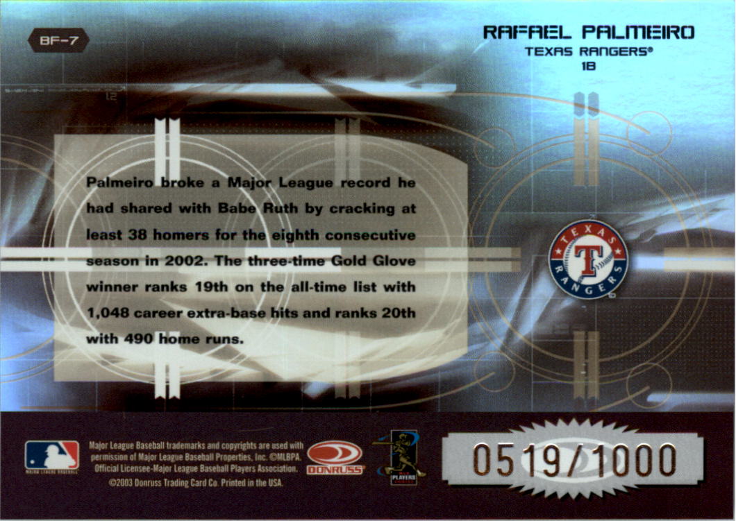 Carte Donruss Elite Baseball 2003 "Inserto e Parallelo" - Foto 19 di 23