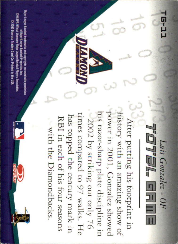 2003 Donruss Champions Baseball "Insert" Cards - Picture 44 of 69