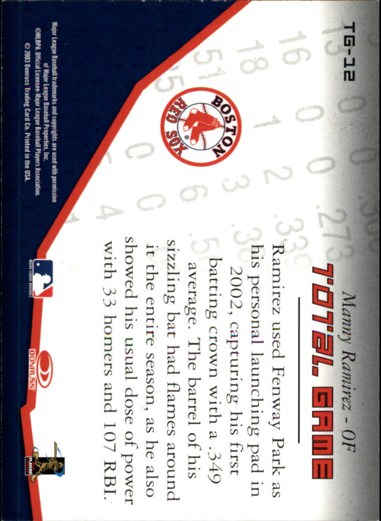 2003 Donruss Champions Baseball "Insert" Cards - Picture 46 of 69