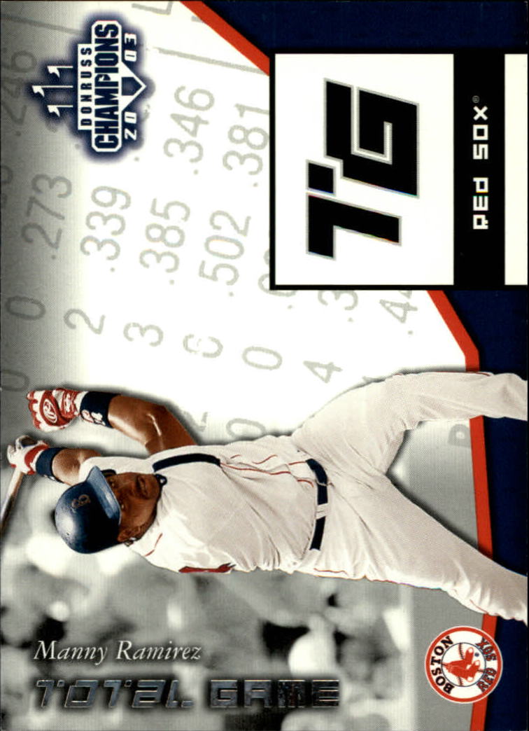 2003 Donruss Champions Baseball "Insert" Cards - Picture 45 of 69