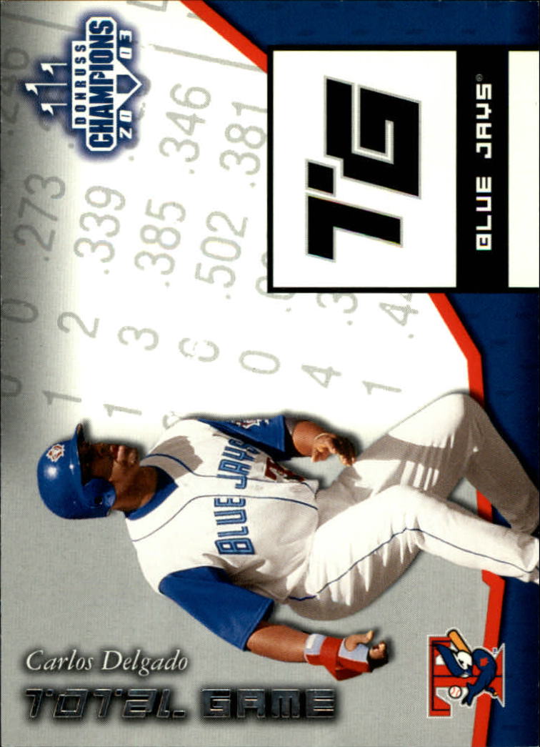 2003 Donruss Champions Baseball "Insert" Cards - Picture 53 of 69