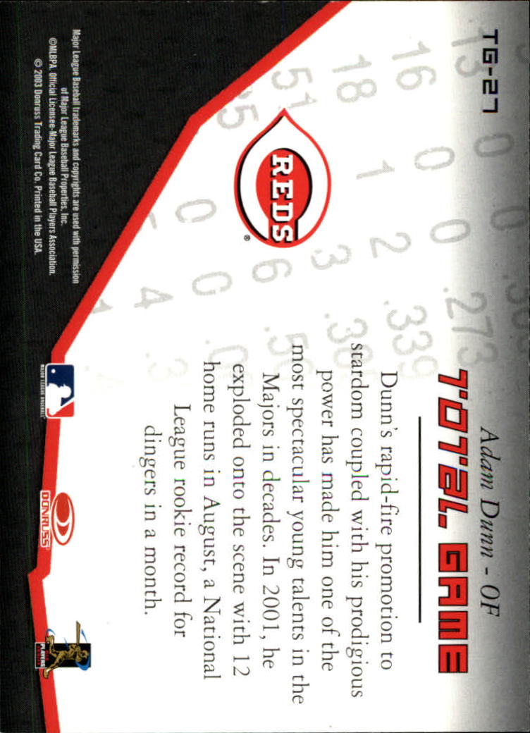 2003 Donruss Champions Baseball "Insert" Cards - Picture 56 of 69