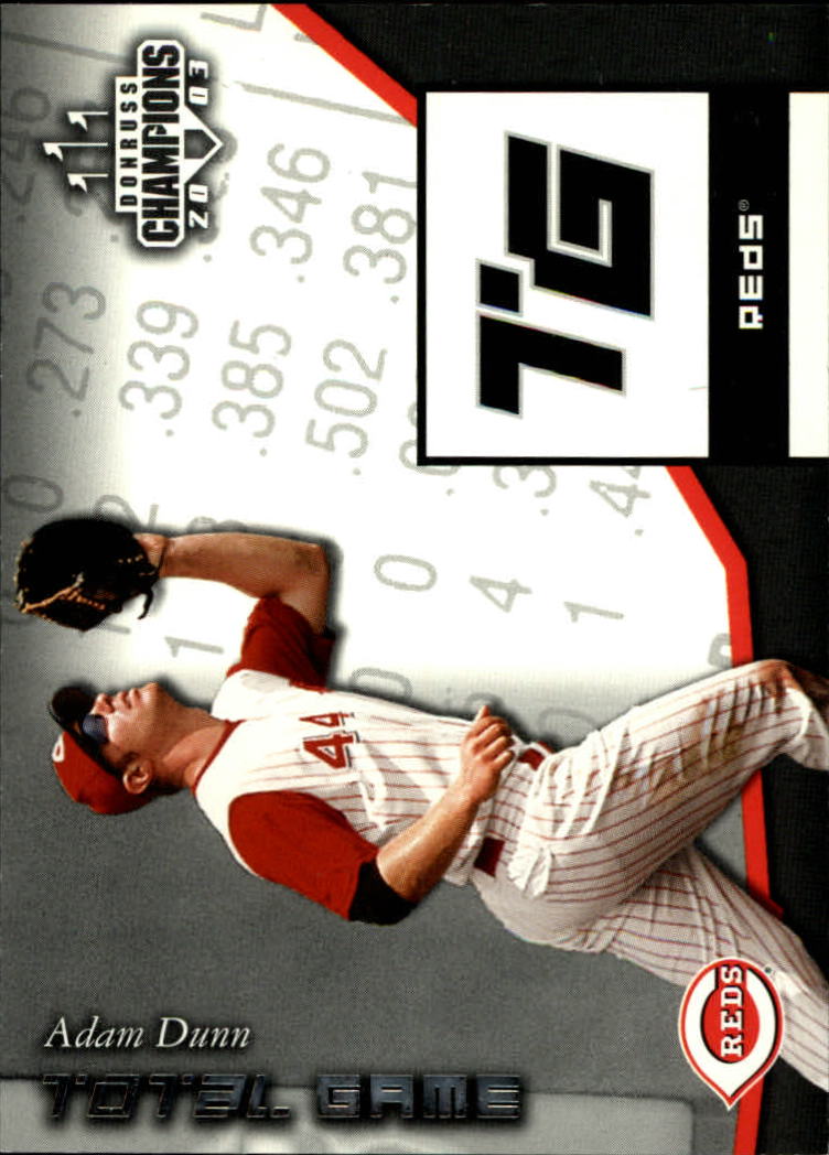 2003 Donruss Champions Baseball "Insert" Cards - Picture 55 of 69