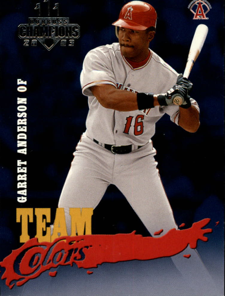2003 Donruss Champions Baseball "Insert" Cards - Picture 35 of 69
