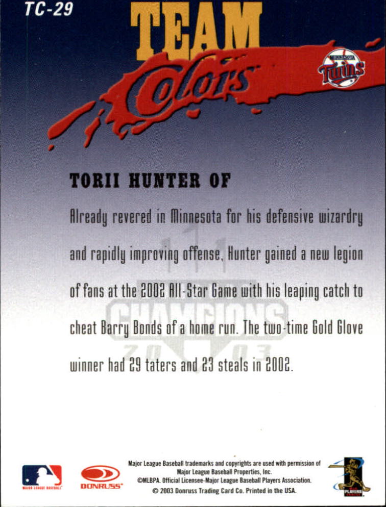 2003 Donruss Champions Baseball "Insert" Cards - Picture 38 of 69