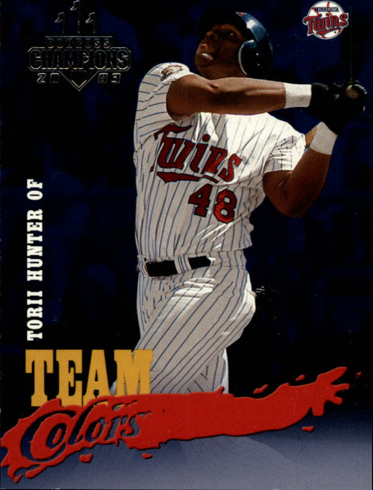 2003 Donruss Champions Baseball "Insert" Cards - Picture 37 of 69