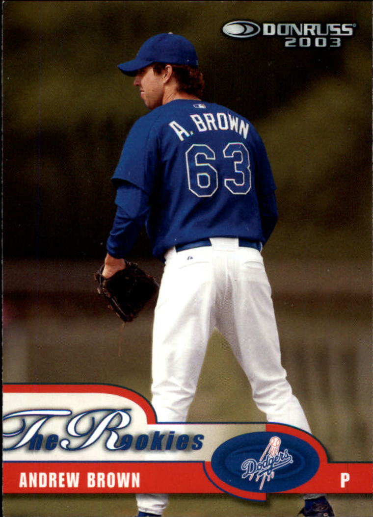 2003 Donruss Rookies Baseball "Main Set" Cards - Picture 16 of 132