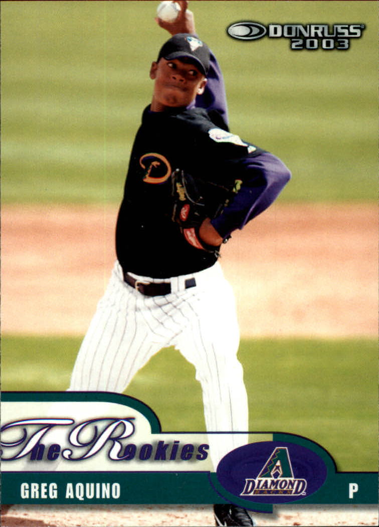 2003 Donruss Rookies Baseball "Main Set" Cards - Picture 28 of 132
