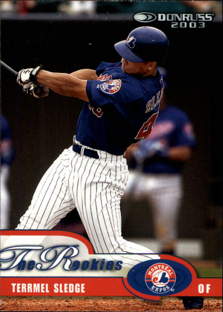 2003 Donruss Rookies Baseball "Main Set" Cards - Picture 50 of 132