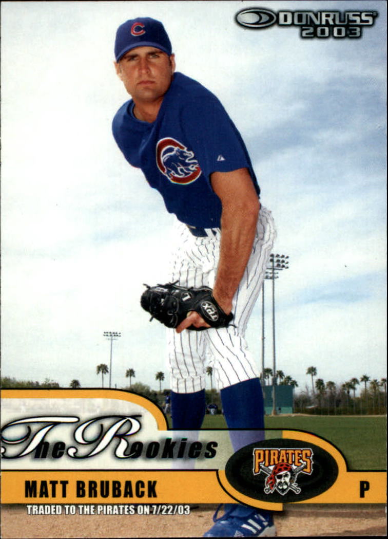 2003 Donruss Rookies Baseball "Main Set" Cards - Picture 114 of 132