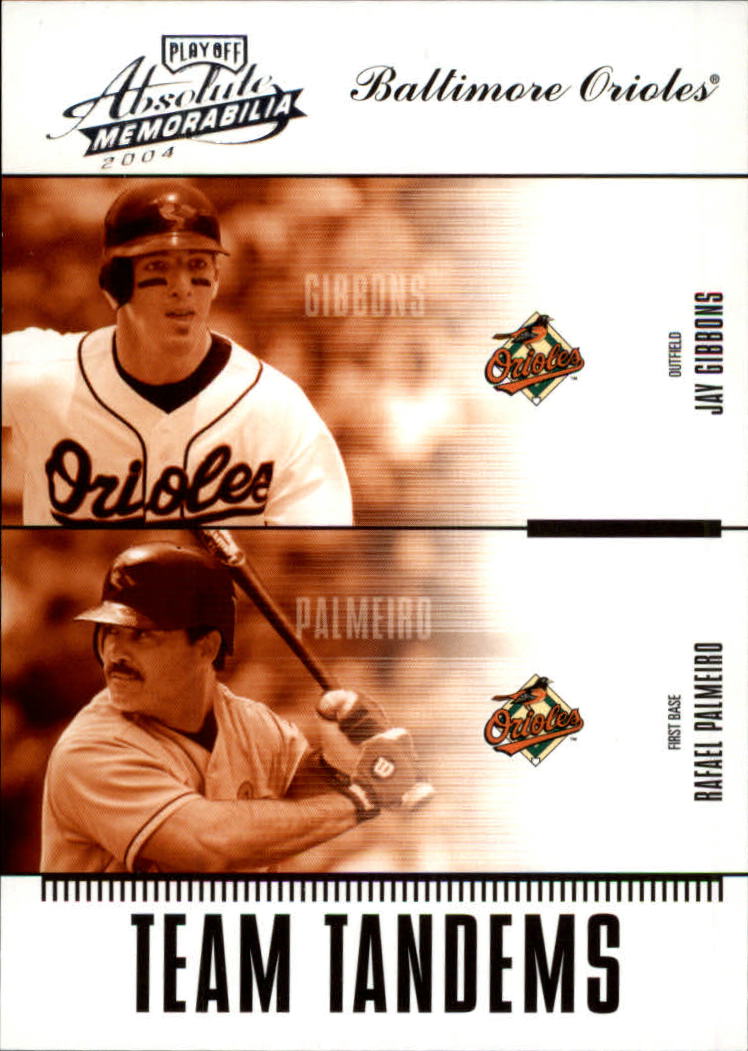 2004 Absolute Memorabilia Baseball "Insert and Insert Parallel" Cards