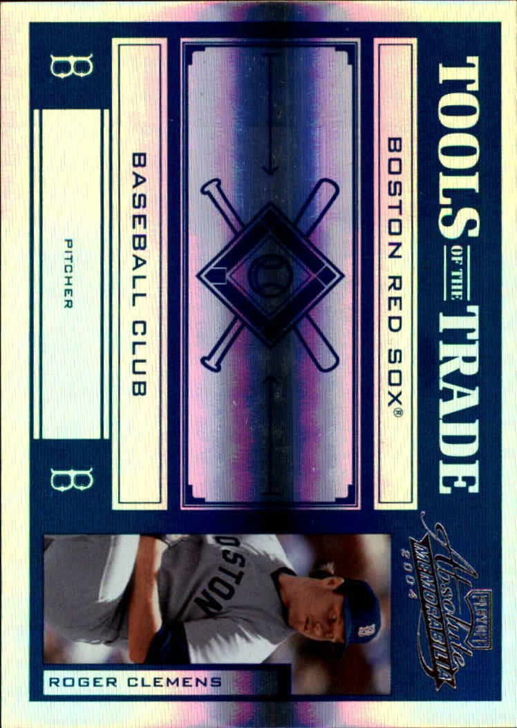 2004 Absolute Memorabilia Baseball "Insert and Insert Parallel" Cards