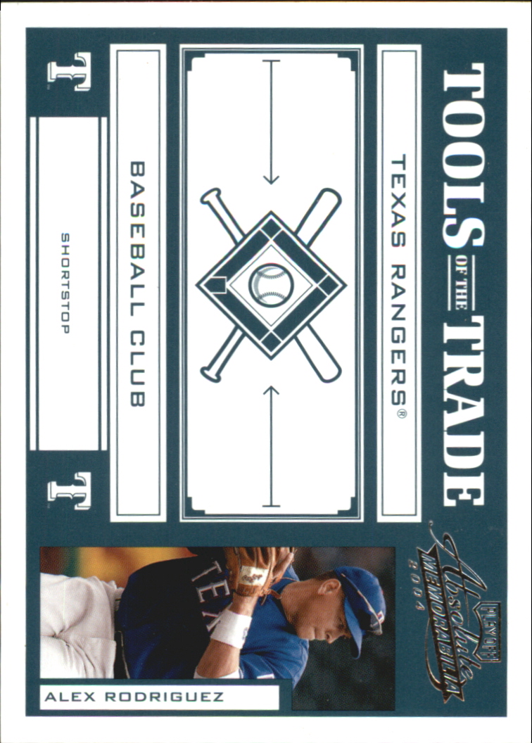 2004 Absolute Memorabilia Baseball "Insert and Insert Parallel" Cards