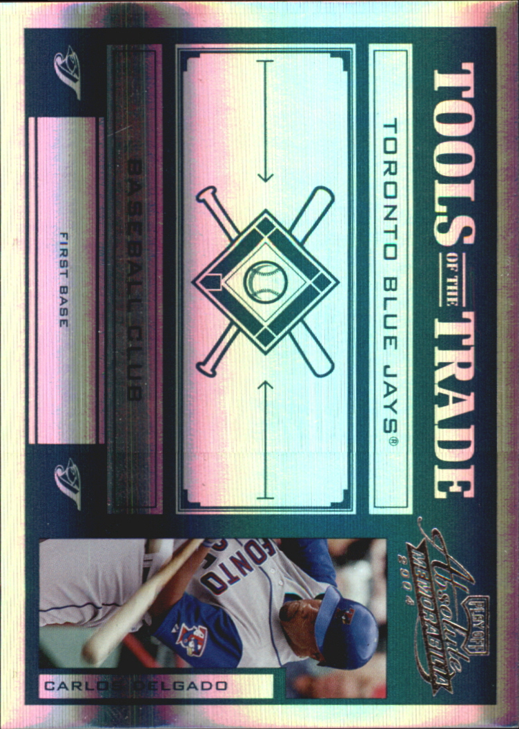 2004 Absolute Memorabilia Baseball "Insert and Insert Parallel" Cards