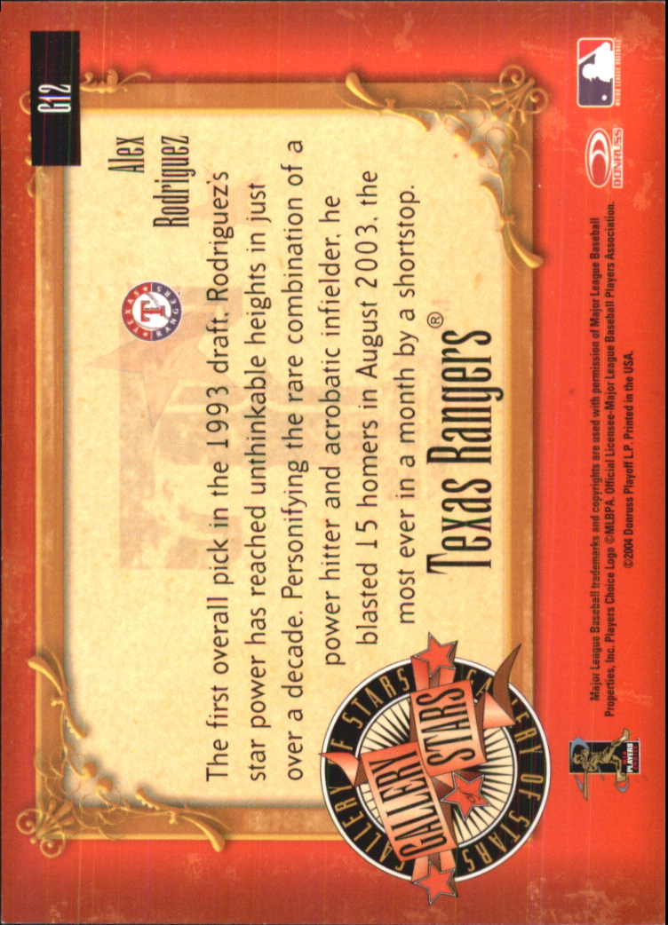 2004 Diamond Kings Baseball "Insert" Cards - Picture 7 of 35