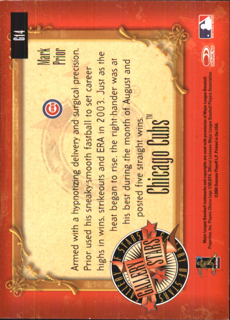 2004 Diamond Kings Baseball "Insert" Cards - Picture 9 of 35