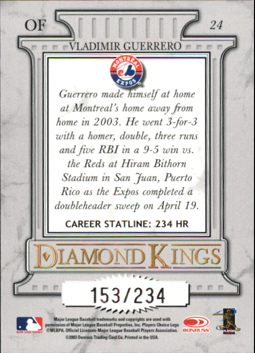 2004 Donruss Baseball "Press Proofs and Stat Line" Parallel Cards - Picture 13 of 57