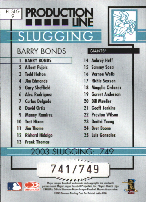 2004 Donruss Baseball "Insert and Insert Parallel" Cards - Picture 91 of 93