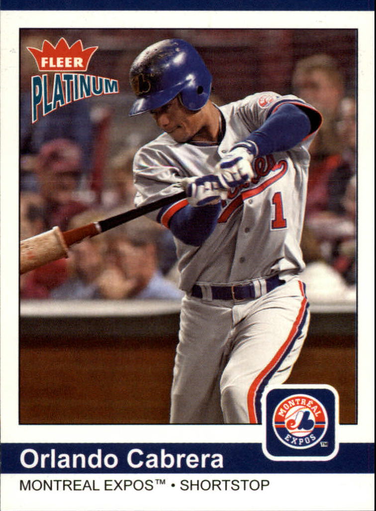 2004 Fleer Platinum Baseball "Main Set" Cards - Picture 32 of 387